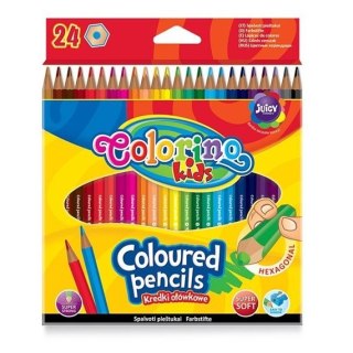 Kredki ołówkowe 24kol/180 Colorino Kids PATIO 091056-04