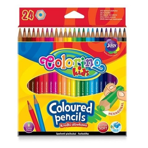 Kredki ołówkowe 24kol/180 Colorino Kids PATIO 091056-04