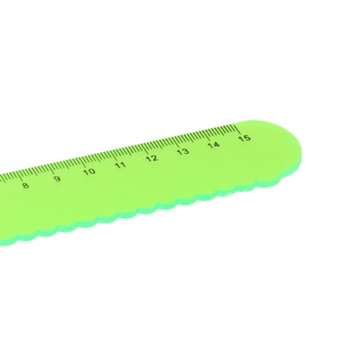 Linijka plastikowa 15cm Gąsienica STARPAK 354739