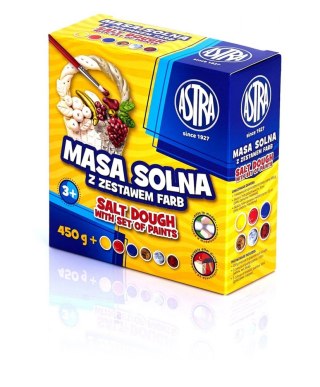 Masa solna 450 g 6 kolorów farb do malowania ASTRA 324109001