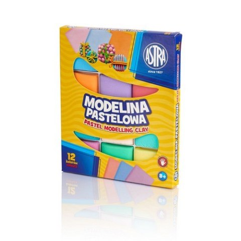 Modelina 12 kolorów pastelowa ASTRA 304118007