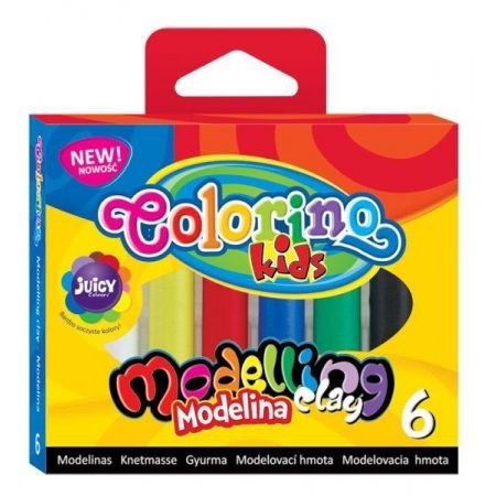 Modelina 6 kolorów Colorino Kids PATIO 42734