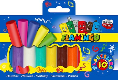 PLASTELINA 10KOL FLAM 299119 PUD