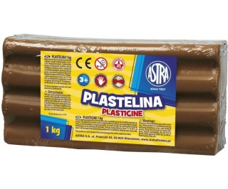 Plastelina 1 kg brązowa ASTRA 303111022