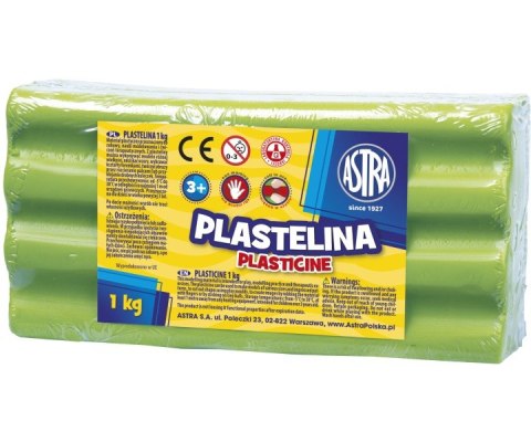 Plastelina 1 kg seledyn ASTRA 303111017