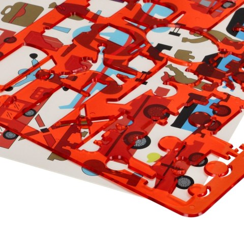 Szablon Pojazdy plastikowy STARPAK 276075