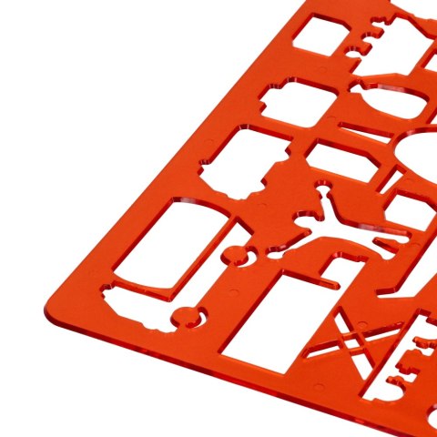 Szablon Pojazdy plastikowy STARPAK 276075