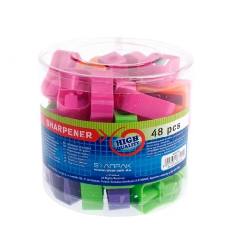 Temperówka szkolna plastikowa tuba A 48 STARPAK 261838