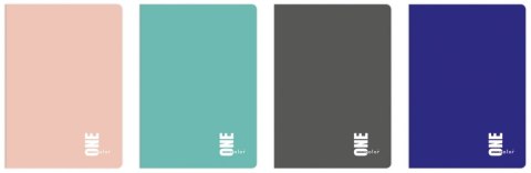 Zeszyt A5 16 kartek kratka One Color mix INTERDRUK 215086