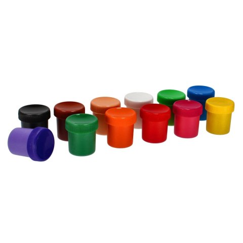 Farby plakatowe 12kolorów 20ml Space STARPAK 472914