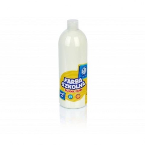 Farby szkolne w butelce 1 l biały ASTRA 301217046