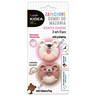Gumka do mazania zapachowa Miś Kidea DERFORM GMZM2KA