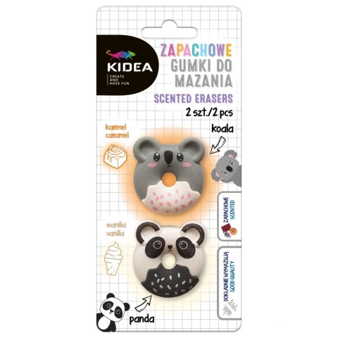 Gumka do mazania zapachowa Panda Kidea DERFORM GMZPK2KA