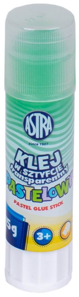 Klej w sztyfcie 15 g transparent pastelowy op.24 szt. ASTRA 401121001
