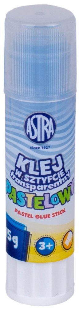 Klej w sztyfcie 15 g transparent pastelowy op.24 szt. ASTRA 401121001