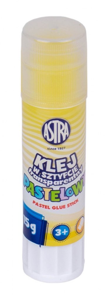 Klej w sztyfcie 15 g transparent pastelowy op.24 szt. ASTRA 401121001