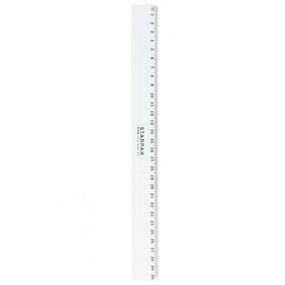 Linijka 30 cm op10 szt. STARPAK 472865