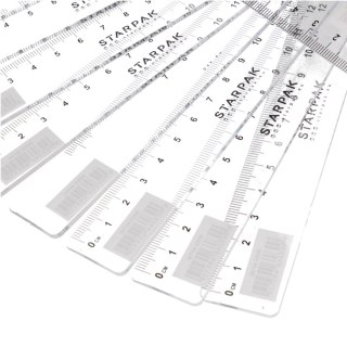 Linijka plastikowa 15cm op20szt. STARPAK 447742