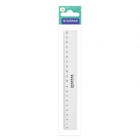 Linijka plastikowa 20cm STARPAK 447743