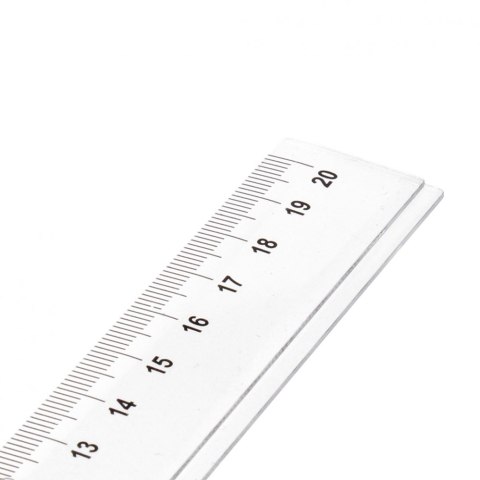 Linijka plastikowa 20cm STARPAK 447743