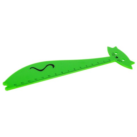 Linijka plastikowa Kot 15cm STARPAK 447744