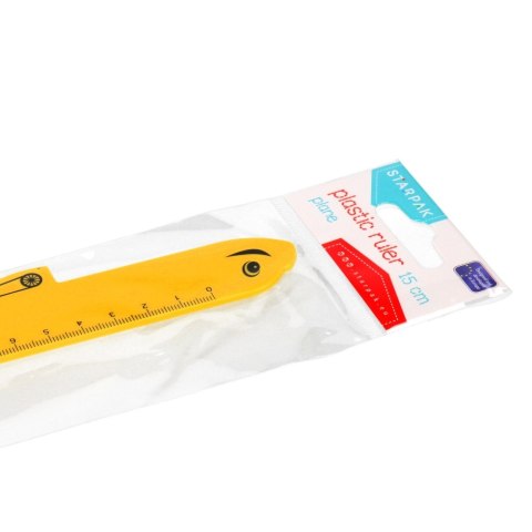 Linijka plastikowa Samolot 15cm PBH STARPAK 470961