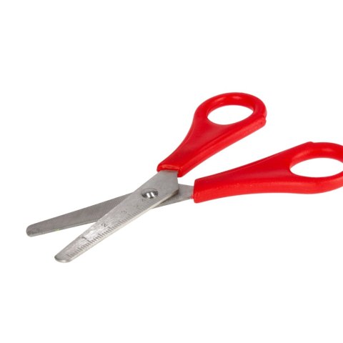 Nożyczki metalowe 13,5cm z miarką STARPAK 447394