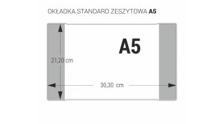 Okładka zeszytowa A5 - 212 bezbarwna op 10 BIURFOL OZK10-01