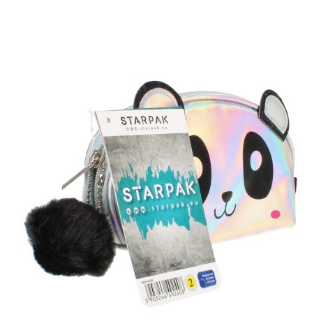 Piórnik saszetka 1zamek Panda STARPAK 447242