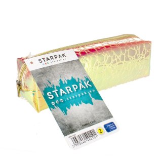Piórnik saszetka 1zamek Scale złoto STARPAK 447201