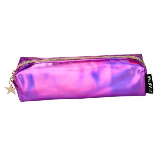Piórnik saszetka 1zamek Sparkle fiolet STARPAK 447224