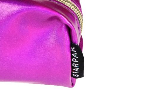Piórnik saszetka 1zamek Sparkle fiolet STARPAK 447224