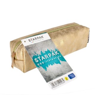 Piórnik saszetka 1zamek złoty STARPAK 447193