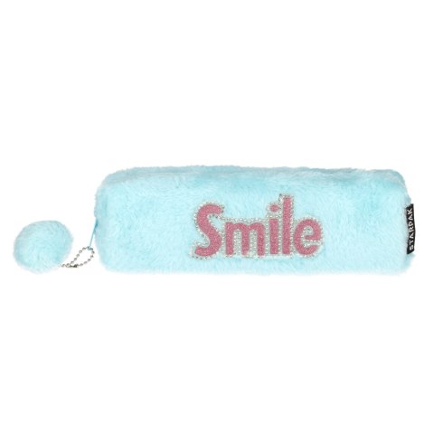 Piórnik saszetka pluszowa 1zamek Smile STARPAK 447226