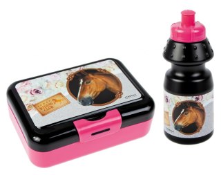 Zestaw bidon z pudełkiem śniadaniowym Horses STARPAK 447909