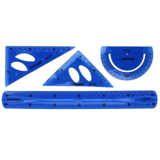 Zestaw geometryczny elastyczny 30cm 3 elementy PRIMA ART 472400