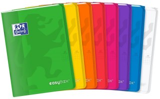 Zeszyt A5 Oxford Easybook, 60 kartek, kratka z marginesem