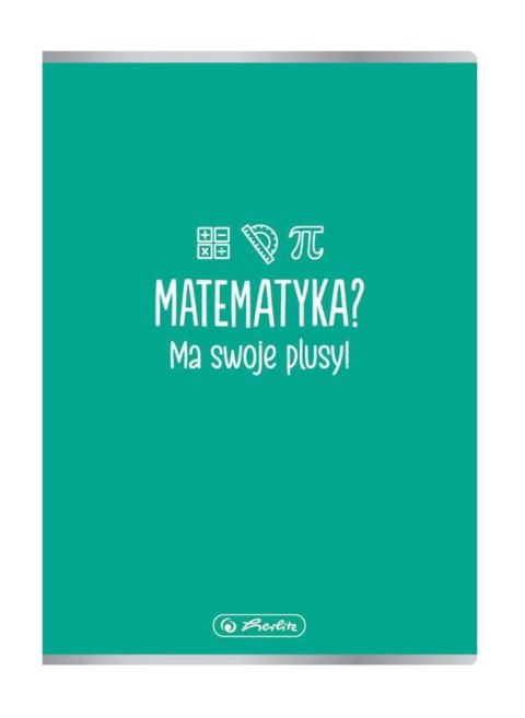 Zeszyt A5/60 kartek kratka Matematyka HERLITZ 9577438