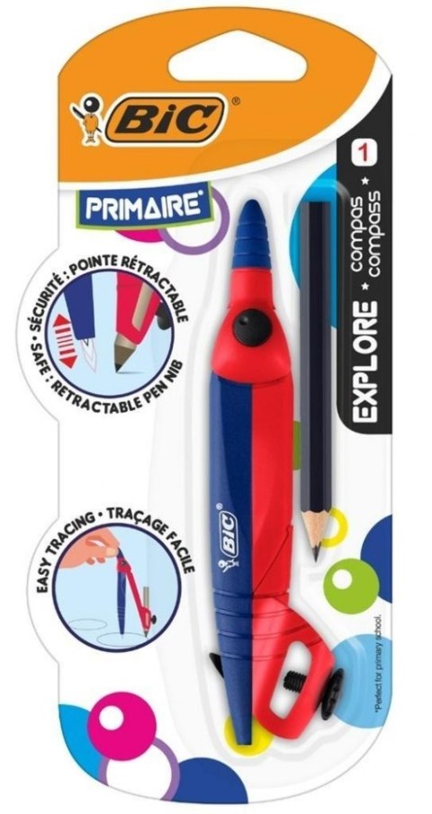 BIC Explore Cyrkiel z ołówkiem Blister 1szt