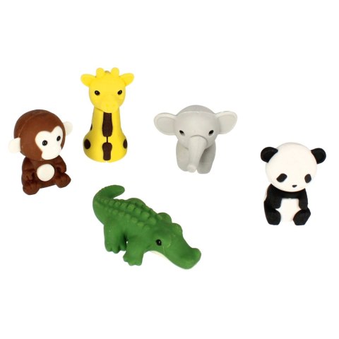 Gumka do mazania 3D puzzle Safari 5szt STARPAK 505318