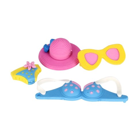Gumka do mazania 3D puzzle Summer 4szt STARPAK 505325