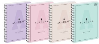 KOLOZESZYT B5/100K KRAT ACADEMY PAST INT FOL A 5