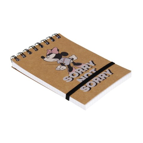 Kołonotes A6/96k kratka z gumką Minnie BENIAMIN 103564 BEN