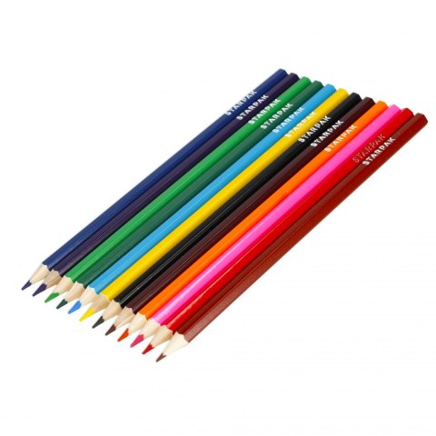 Kredki ołówkowe 12 kolorów Safari STARPAK 501767
