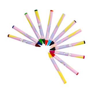 Kredki woskowe 12 kolorów Unicorn STARPAK 490949