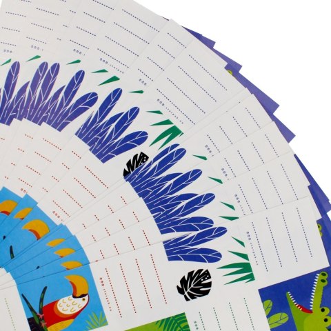 Naklejki na zeszyt Safari1 A 25 STARPAK 494008
