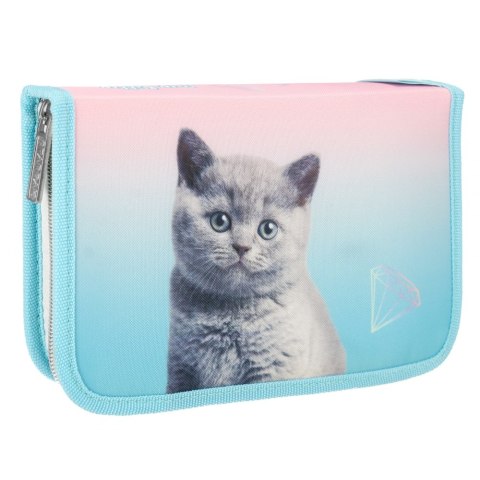 Piórnik 1zamek 2klapki z wyposażeniem Kitty STARPAK 506502