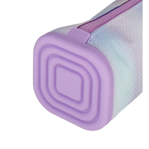 Piórnik kwadrat 1zamek silikon/materiał STARPAK 510994