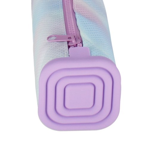 Piórnik kwadrat 1zamek silikon/materiał STARPAK 510994