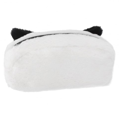 Piórnik saszetka pluszowa 1zamek Dog B&W STARPAK 502046